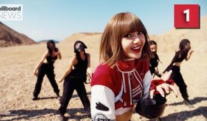 BLACKPINK's Lisa Returns to No.1 On the Hot Trending Songs Chart With 'Lalisa' | Billboard News
