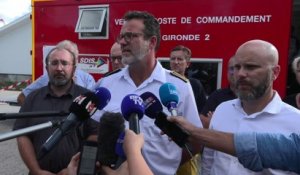 Gironde: le sous-préfet annonce que l’incendie de Saumos est "fixé"