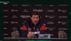 Coupe Davis 2022 - Sébastien Grosjean : "Il y a encore une chance... et on compte sur la Belgique"