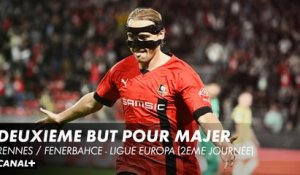 Deuxième but signé Majer - Rennes / Fenerbahce - Ligue Europa
