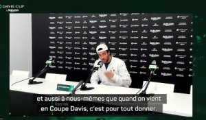 Coupe Davis - Berrettini : "Quand on vient en Coupe Davis, c'est pour tout donner"