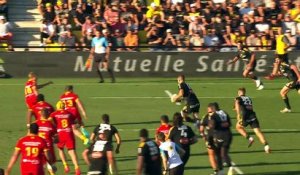 TOP 14 - Essai de Rémi BOURDEAU (SR) - Stade Rochelais - USA Perpignan - Saison 2022/2023