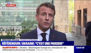 Emmanuel Macron: "Je veux redire tout notre soutien, notre affection au peuple britannique, à la famille royale et au roi Charles III"