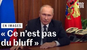 Vladimir Poutine annonce une « mobilisation militaire partielle »