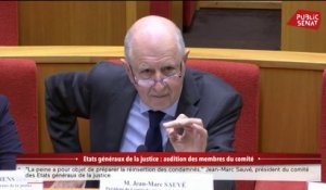 Etats généraux de la justice : Jean-Marc Sauvé auditionné