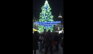 Illuminations de Noël: les Champs-Élysées seront moins éclairés cet hiver