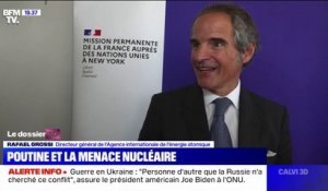 Rafael Grossi (AIEA): "Les risques sont énormes, il faut protéger" la centrale de Zaporijia