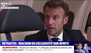 Emmanuel Macron: "La réforme des retraites est une nécessité"