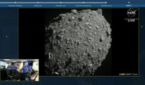 La Nasa dévoile les images de l'instant historique où le vaisseau DART a percuté un astéroïde pour le dévier