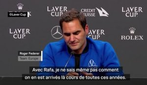 Laver Cup - Federer sur son amitié avec Nadal : "Je ne sais même pas comment on en est arrivés là"