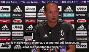 Allegri : "J'ai toujours considéré Rabiot comme un joueur de la Juventus"