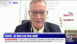 Covid-19: "Le nombre de nouvelles contaminations est sous-estimé, car le nombre de tests s'est effondré"