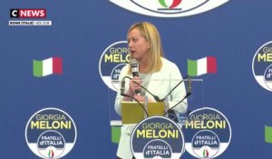 Elections en Italie  : la droite française félicite Giorgia Meloni, la gauche s'inquiète