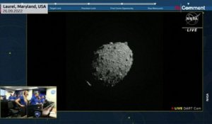 Le vaisseau de la Nasa a percuté un astéroïde afin de le dévier, une première pour l'humanité
