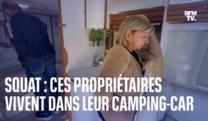 Maison squattée à Marseille: ce couple de retraités vit dans son camping-car depuis deux ans
