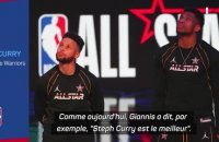 Warriors - Curry encense à son tour Giannis