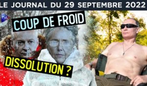 Macron : le coup de froid ! - JT du jeudi 29 septembre 2022