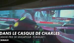 Un tour à Singapour dans le casque de Charles Leclerc - F1