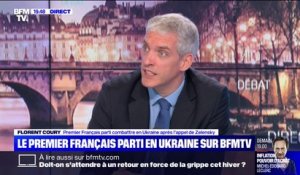 Florent Coury, premier Français parti combattre en Ukraine: "C'est un sacrifice bien maigre par rapport à ce que vivent aujourd'hui les Ukrainiens"