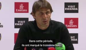 9e j. - Conte : "Le carton rouge a tué le match"