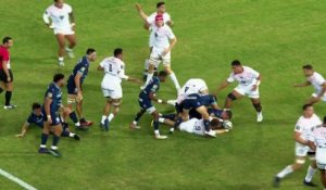 TOP 14 - Essai de Dimitri DELIBES (ST) - Montpellier Hérault Rugby - Stade Toulousain - Saison 2022/2023