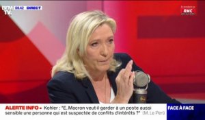 Marine Le Pen: "Il n'y a pas eu de baisse du chômage, mais une ubérisation du marché du travail"