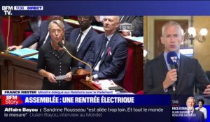 Franck Riester: "La France insoumise fait la leçon à tout le monde sans jamais balayer devant sa porte"