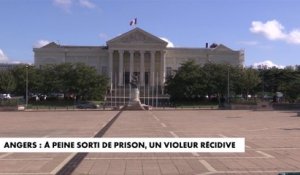 Angers : à peine sorti de prison, un violeur récidive