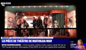 "Make Up": la nouvelle pièce de Mathilda May sur le tournage d'un film vu depuis le car-loge maquillage