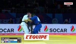 Djalo (-81kg) battu au deuxième tour par le n°1 mondial - Judo - Mondiaux (H)