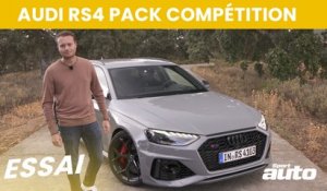 Essai - Audi RS4 Avant (2022) : faut-il opter pour le Pack Compétition ?