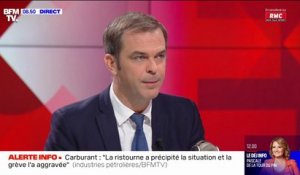 Olivier Véran: "Nous agissons par tous les moyens diplomatiques pour faire en sorte que le scénario catastrophe n'arrive pas"