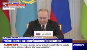 Vladimir Poutine à ses alliés: "La coopération économique entre nos États ne fait que grandir"