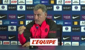 Galtier : « Le calendrier est infernal » - Foot - L1 - PSG