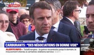 Emmanuel Macron "condamne avec la plus grande fermeté les frappes délibérées de la Russie sur l'ensemble du territoire ukrainien et contre des civils"