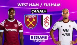 Le résumé de West Ham / Fulham - Premier League 2022-23 (10ème journée)