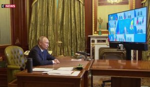 Vladimir Poutine confirme être à l’origine des frappes en Ukraine
