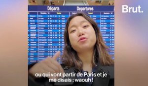 Le premier jour en France de Hyojeong Kim, sud-coréenne