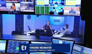 Virginie Neumayer : «Le gouvernement serait bien tenté de plutôt réquisitionner les superprofits plutôt que les grévistes»