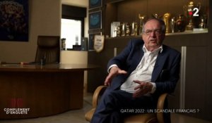 Mondial au Qatar: Regardez la réaction de Noël Le Graët hier soir dans "Complément d'enquête" qui provoque la colère de la Ministre des Sports