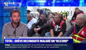 Grèves: "Ces personnes demandent juste à avoir leur part du gâteau", défend le syndicaliste CGT Bérenger Cernon
