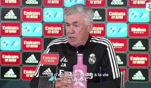 Ancelotti serein avant le Clasico : "Pas un match à la vie à la mort"