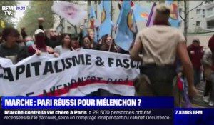Marche contre la vie chère et l'inaction climatique: Jean-Luc Mélenchon crie victoire