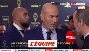 Zidane : « J'espère que Karim sera le nouveau Ballon d'Or » - Foot - Ballon d'Or
