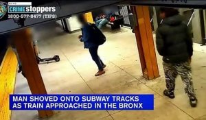 Etats-Unis: Un homme poussé sur les rails du métro à New York dans une station du Bronx - La police recherche activement l’agresseur - VIDEO