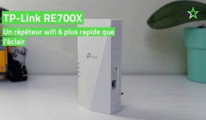 Test TP-Link RE700X : un répéteur wifi 6 plus rapide que l'éclair