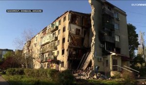 La ville de Bakhmout, dans le Donbass, et le village de Bilohorivka assiégés par les forces russes