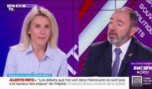 François Braun: "Les débats que l'on voit dans l'hémicycle ne sont pas à la hauteur des enjeux" de l'hôpital