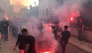 Les Magic Troyes fêtent leur 25e anniversaire dans les rues de la Ville