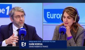 Haïm Korsia : «Toutes les initiatives qui visent à la paix […] sont essentielles»